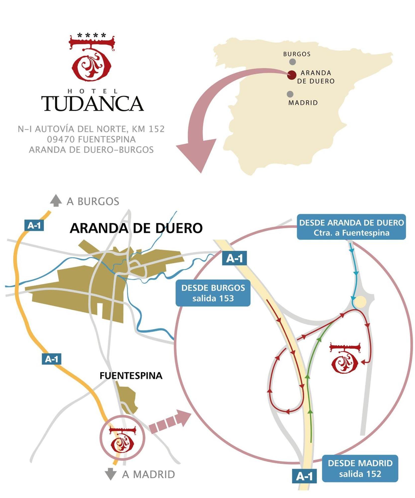 Hotel Tudanca-Aranda II Fuentespina Zewnętrze zdjęcie